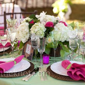 Pink Place Settings