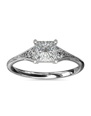 Blue Nile Princess Cut Engagement Ring