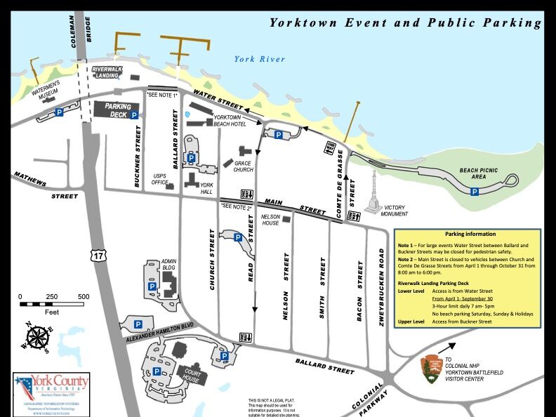 Picture of Yorktown Event and Public Parking