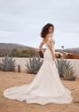 Beloved by Casablanca Bridal BL443 Fit-and-Flare Wedding Dress - thumbnail - 3