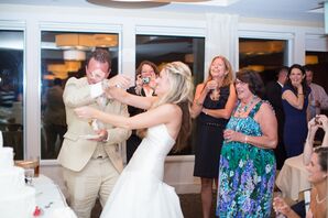 Ashlie and Jimmy's Cake Cutting