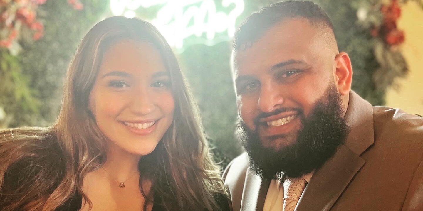 Gabrielle & Ahmed Home Page Banner