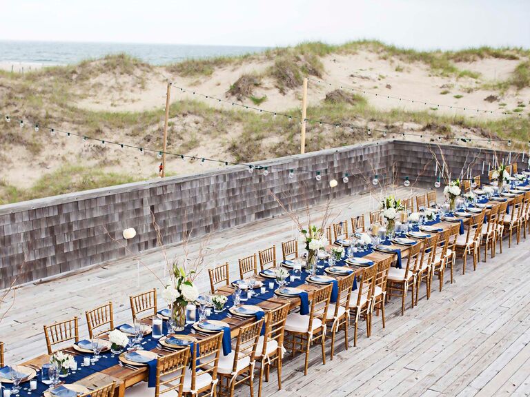 Beach wedding venue zodiac