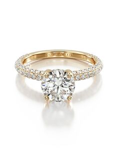 James Allen Round Cut Engagement Ring