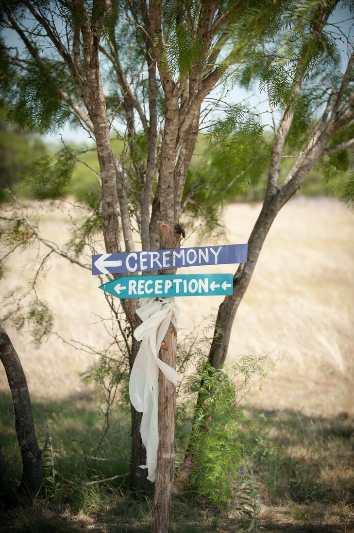 Ceremony and Reception Signs
