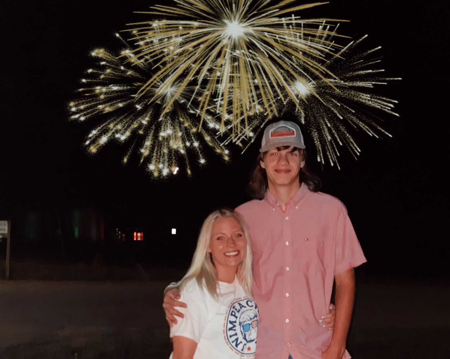 Picture of Their first 4th of July together