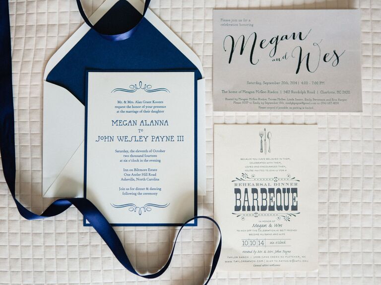 BBQ invitation idea for engagement party. 