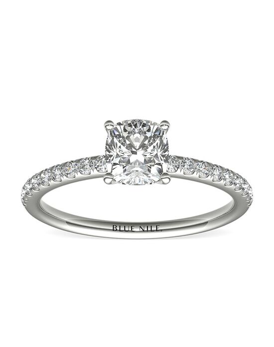 Blue Nile Cushion Cut Engagement Ring - 1