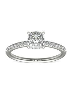 Blue Nile Cushion Cut Engagement Ring