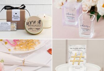 Engagement party favor ideas