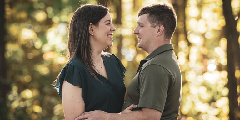 Megan & Caleb Home Page Banner
