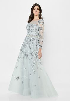Montage by Mon Cheri 122906 Gray Mother Of The Bride Dress