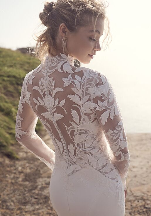 Rebecca Ingram DIONNE Fit-and-Flare Wedding Dress - 3