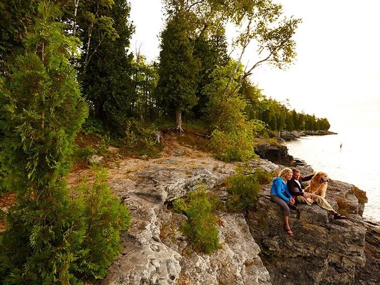 Picture of Cave Point County Park
