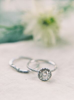 Bailey’s Fine Jewelry Round Diamond Halo Engagement Ring