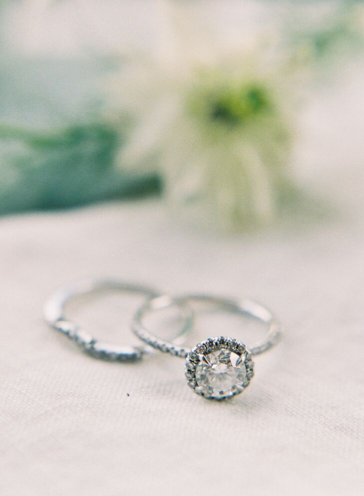Bailey’s Fine Jewelry Round Diamond Halo Engagement Ring