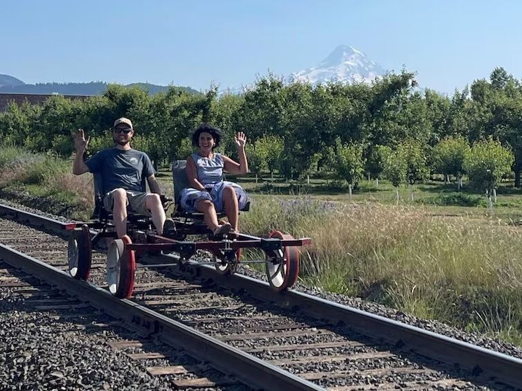 Picture of Mount Hood Railbikes