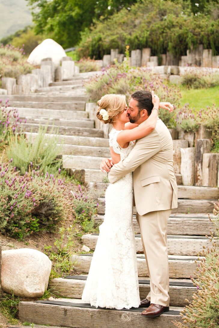 Gena and Vittorio celebrated their marriage at Carmel Valley Ranch in Carmel, California. Drawing on their Italian roots and a clean, earth tone color pallette of neutrals and darker browns, the couple created an elegant event for friends and family.