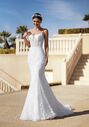 Moonlight Couture H1584 Mermaid and Trumpet Wedding Dress - thumbnail - 1