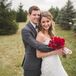 On the morning of her wedding, Elizabeth opened a present from her late grandmother, who passed away when she was 18. Inside the package, she found a Christmas-themed handkerchief that would pair perfectly with her wedding. "We all started crying and could not believe it," Elizabeth says. "This was no coincidence, it was destined."