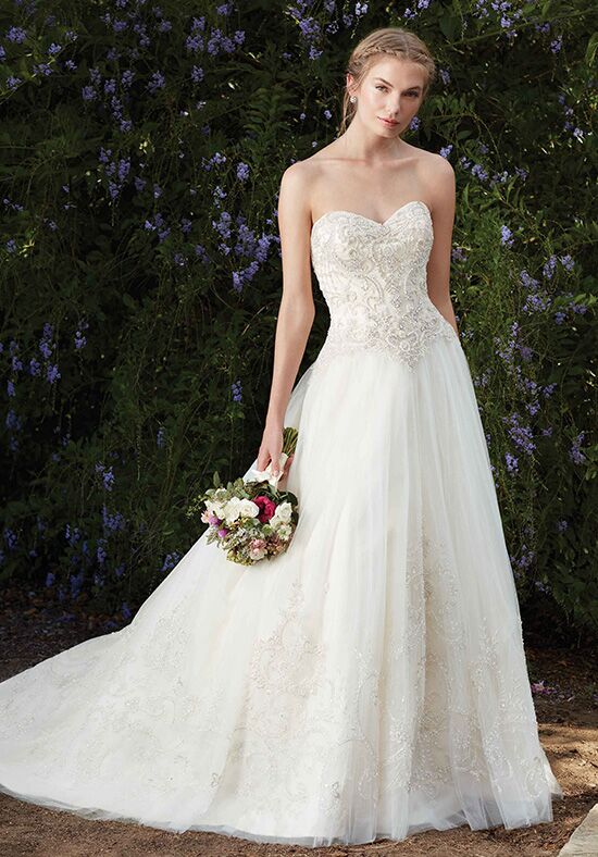 Casablanca Bridal Style 2276 Ambrosia A-Line Wedding Dress - 1