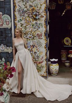 Amalfi Passion collection by Ricca Sposa Piera 24-017 Ball Gown Wedding Dress