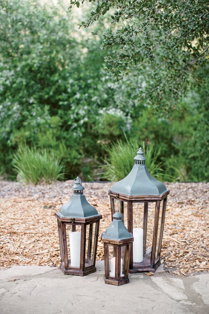 Lantern Aisle Decor