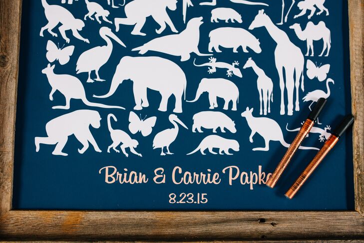 Animal Poster Guest Book