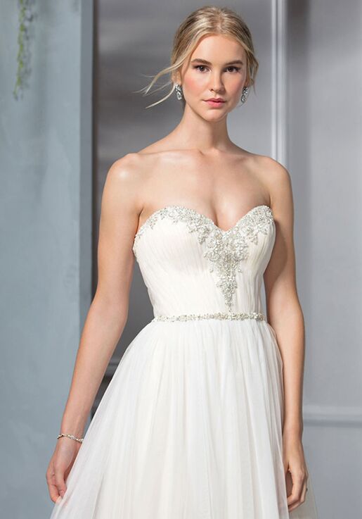 Beloved by Casablanca Bridal BL238 Sky A-Line Wedding Dress - 5