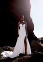 Lillian West 66355 Fit-and-Flare Wedding Dress - thumbnail - 5