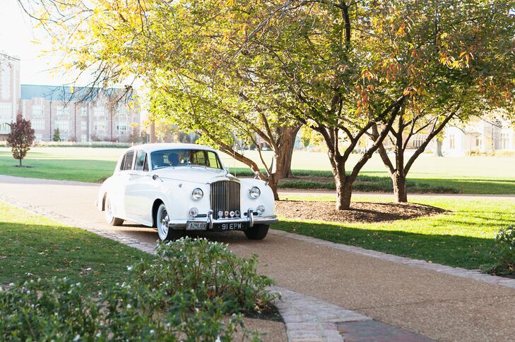 Vintage Rolls Royce Ceremony Transportation