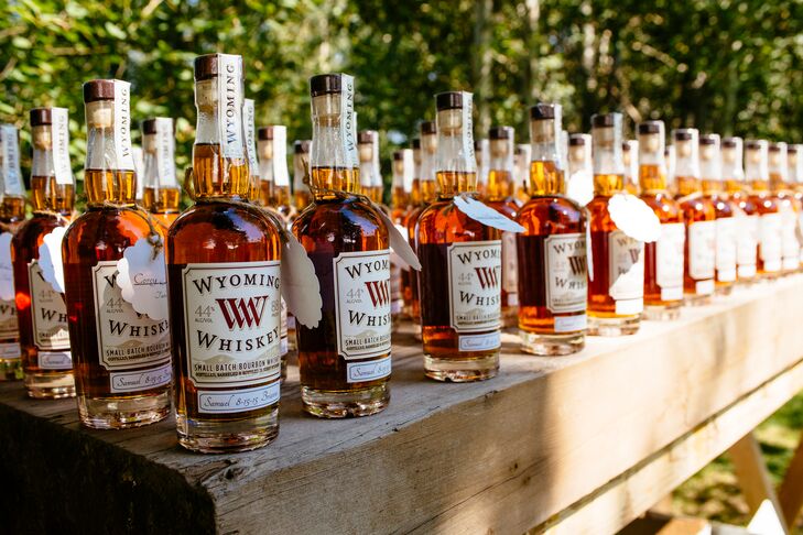 Wyoming Whiskey Escort Cards