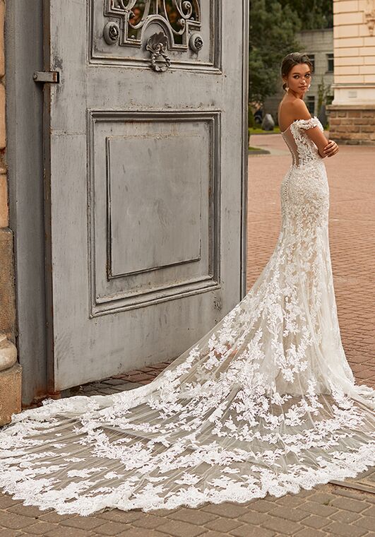 Val Stefani MONACO Mermaid Wedding Dress - 3