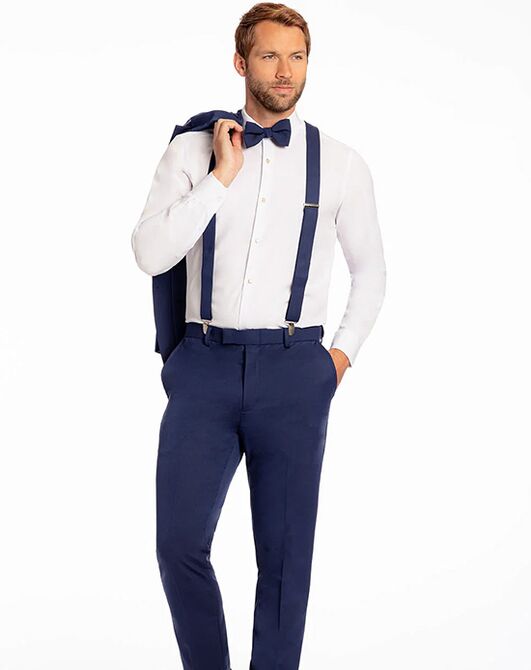 BLACKTIE METRO Indigo Wedding Suit Blue Tuxedo - 3