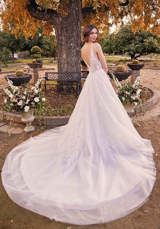 Casablanca Bridal Style 2528 Betty A-Line Wedding Dress - 4