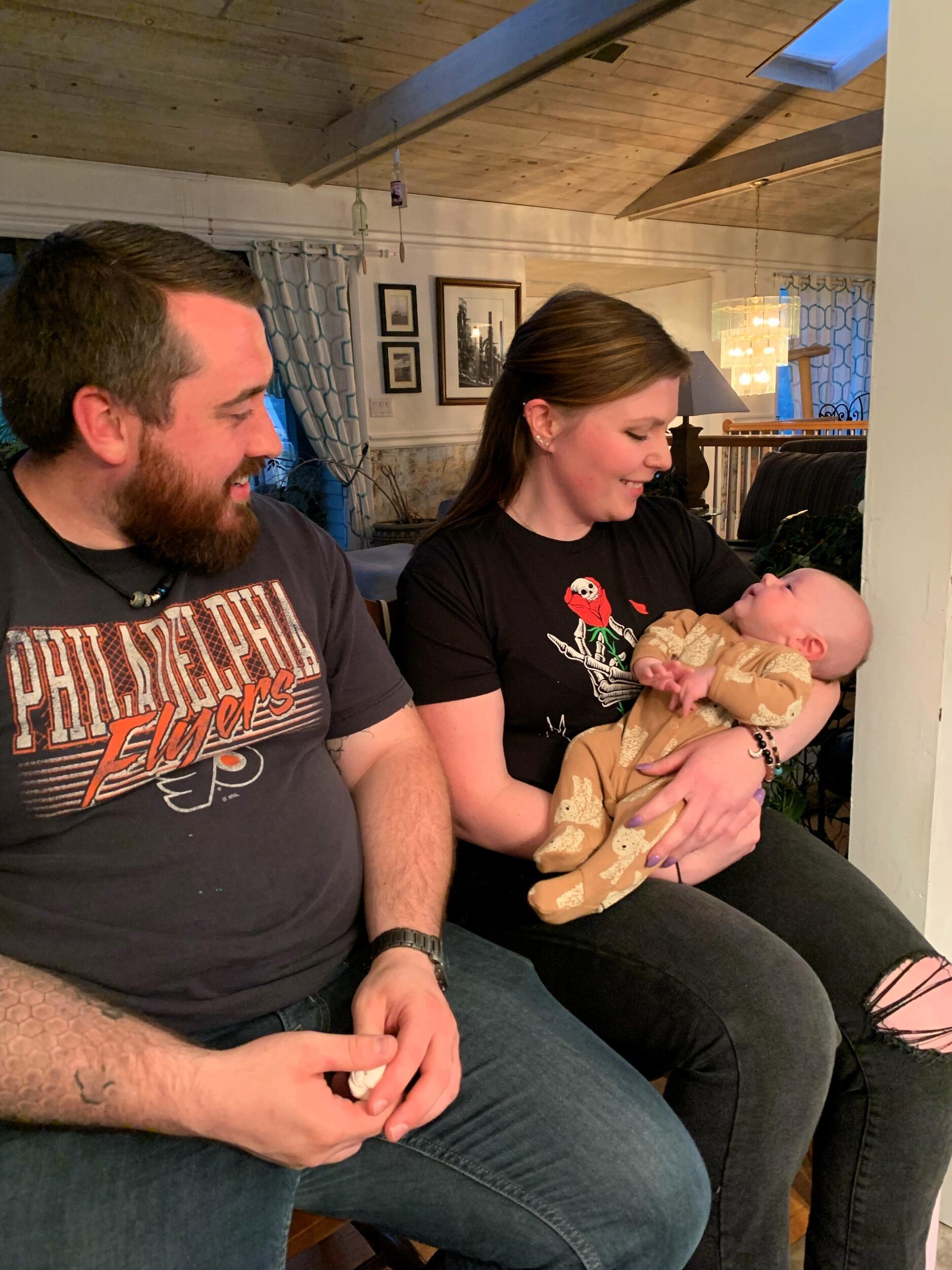 Meeting Bodhi for the first time.