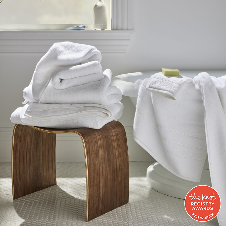 Brooklinen Super-Plush 4-Piece Bath Sheet Set for your wedding registry