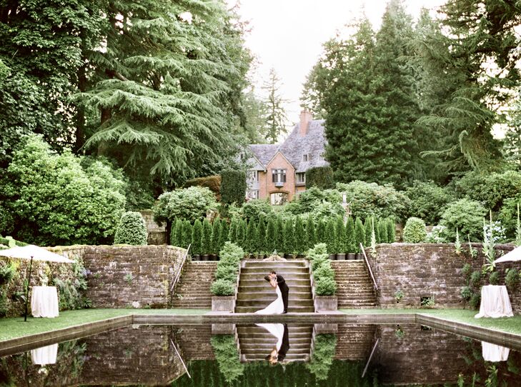 Set against the backdrop of one of “America’s Most Beautiful Campuses,” Camille Santos and Joe McMullen’s wedding was a sophisticated, organic affair 