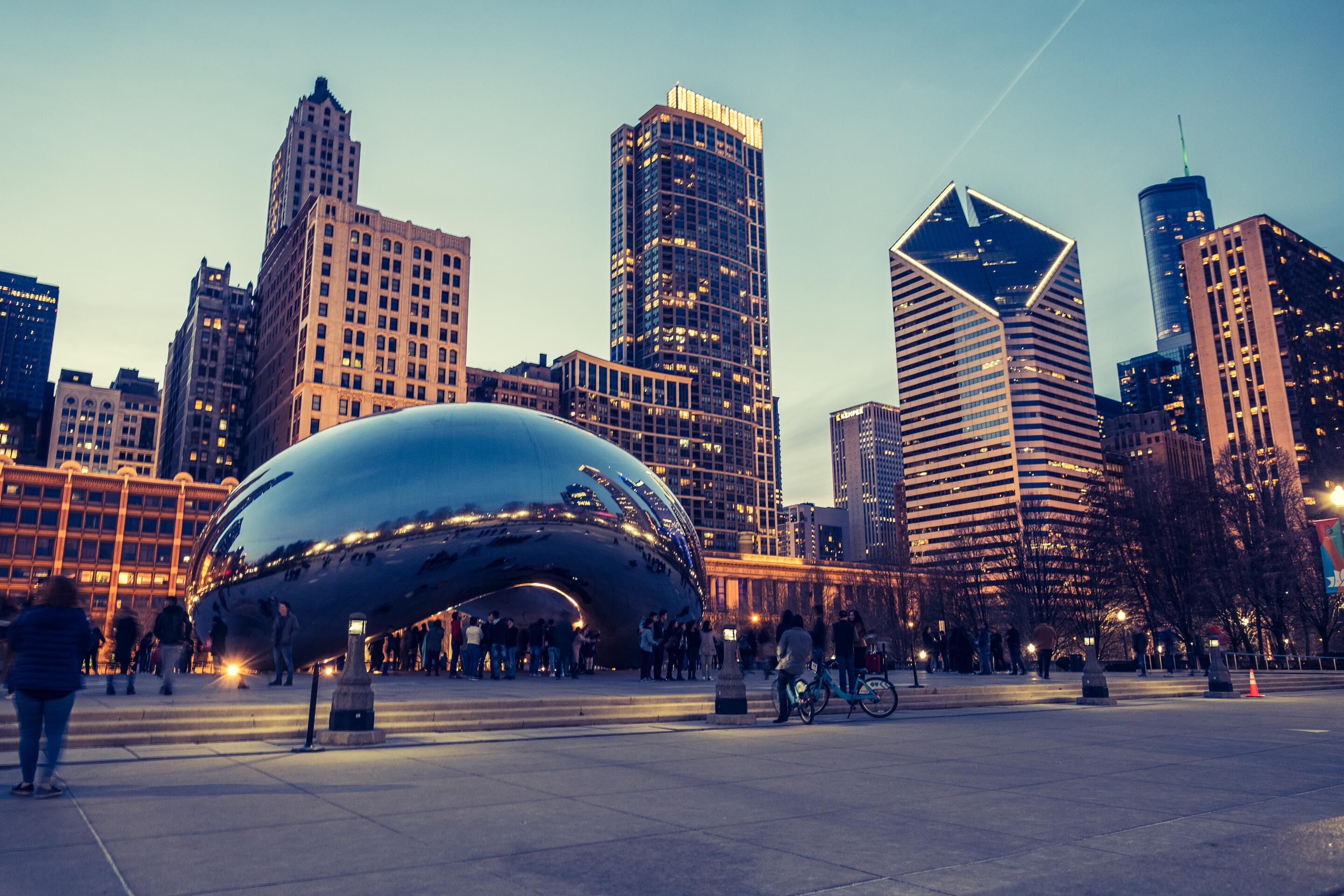 Picture of Millennium Park, Chicago, IL, USA