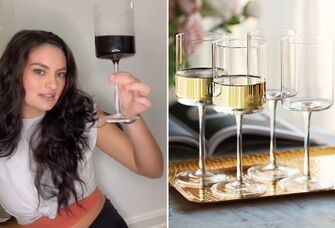TikTok made me buy it wine glasses for wedding registry