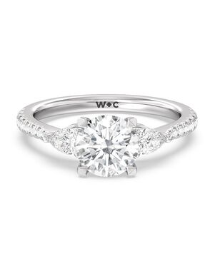 With Clarity Cushion, Emerald, Radiant, Round, Oval Cut Engagement Ring