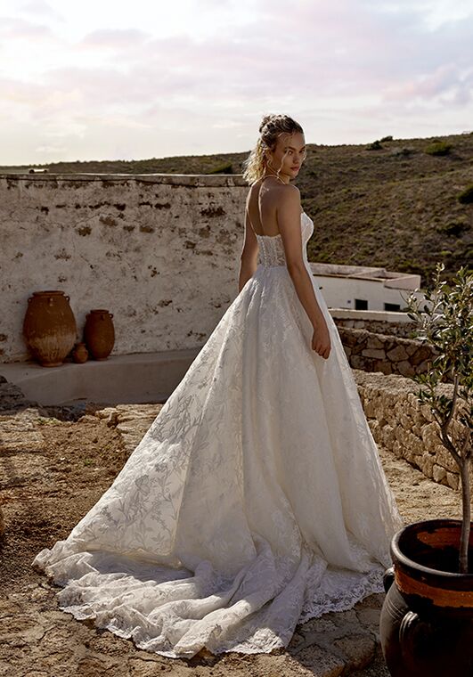 Lillian West 66376 A-Line Wedding Dress - 2