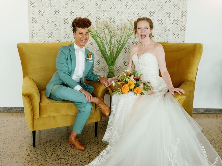 Wedding Portraits at Brooklyn Grange Farm in New York