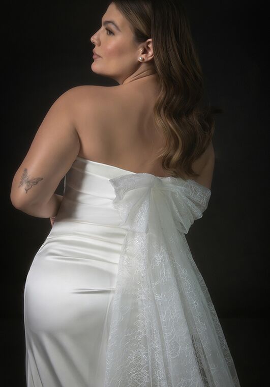 Martina Liana ML1874+ Column Wedding Dress - 3