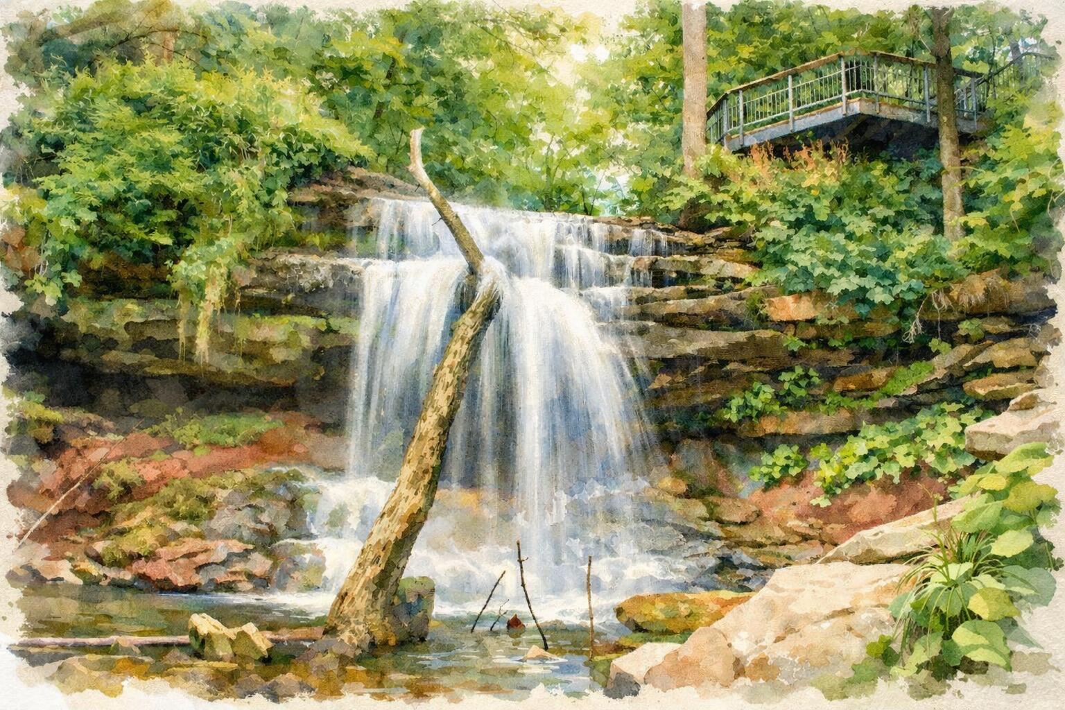 Picture of Smokey Hollow Waterfall