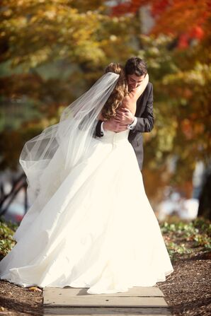 Simple Romona Keveza Ball Gown