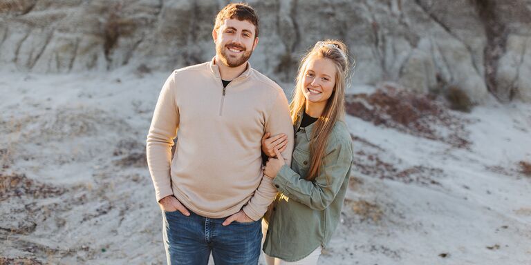 Tegan & Scott Home Page Banner