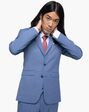 Generation Tux Postman Blue Notch Lapel Suit Blue Tuxedo - thumbnail - 1