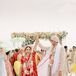 Couple Recessional During Beach Wedding in Mayakoba, Mexico