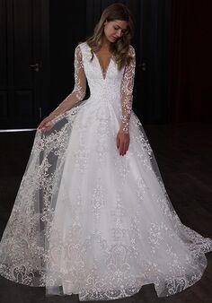 Olivia Bottega Lace A-line Wedding Dress Troisty A-Line Wedding Dress